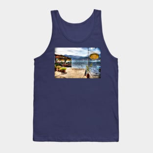 Greek Taverna, Lefkas, Greece Tank Top